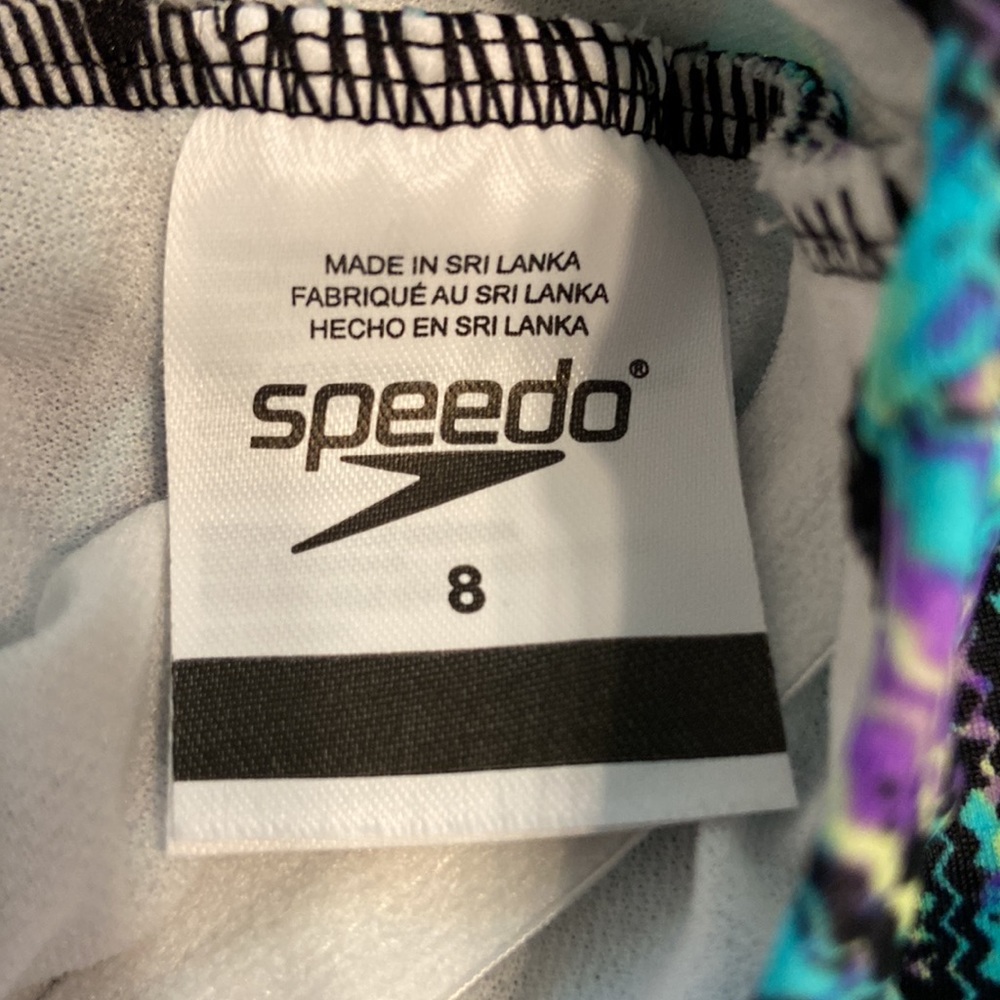 Speedo One Piece Swimsuit size 8 BNWOT - Picture 12 of 12